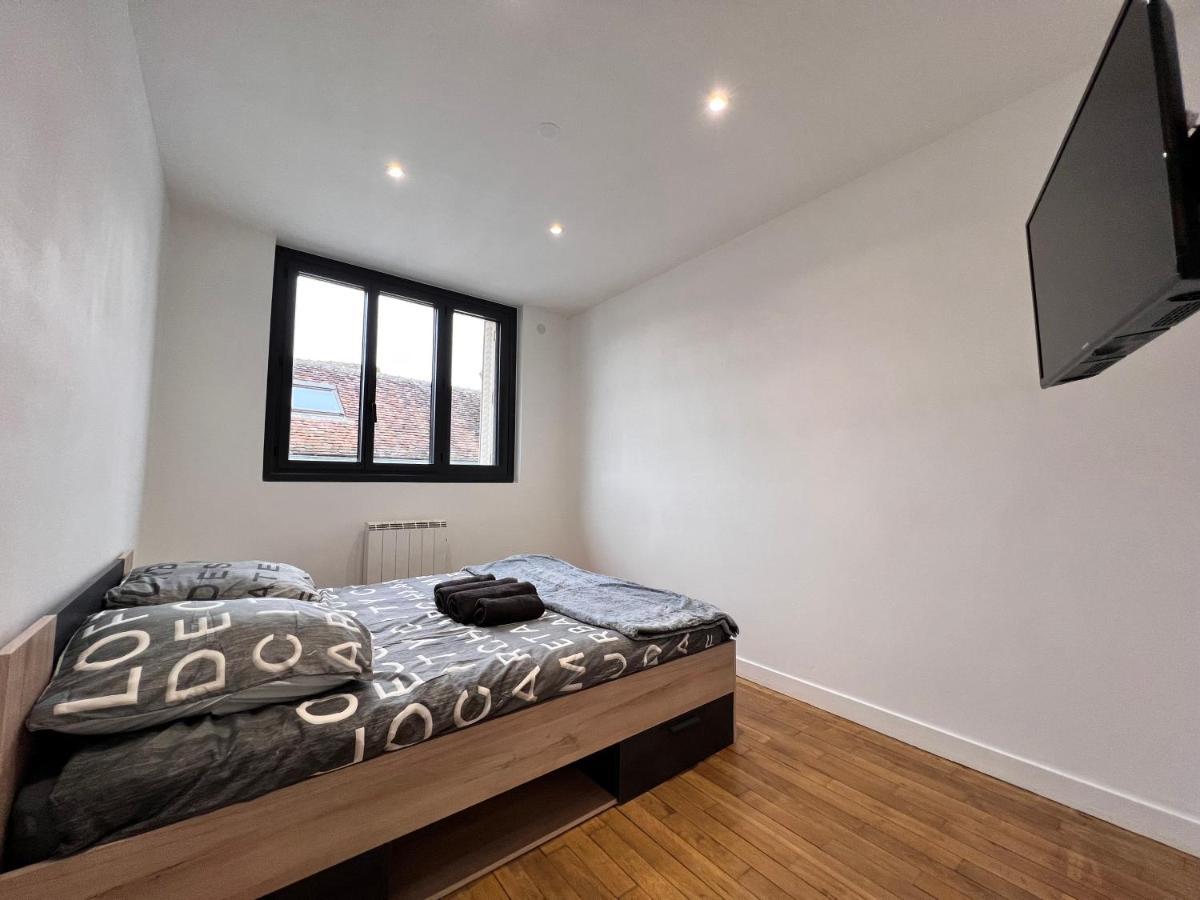 Sens - Appartement Proche Gare Et Centre Ville - Wifi Fibre - Check In Autonome - Bel Espace De Vie - Smart Tv Экстерьер фото