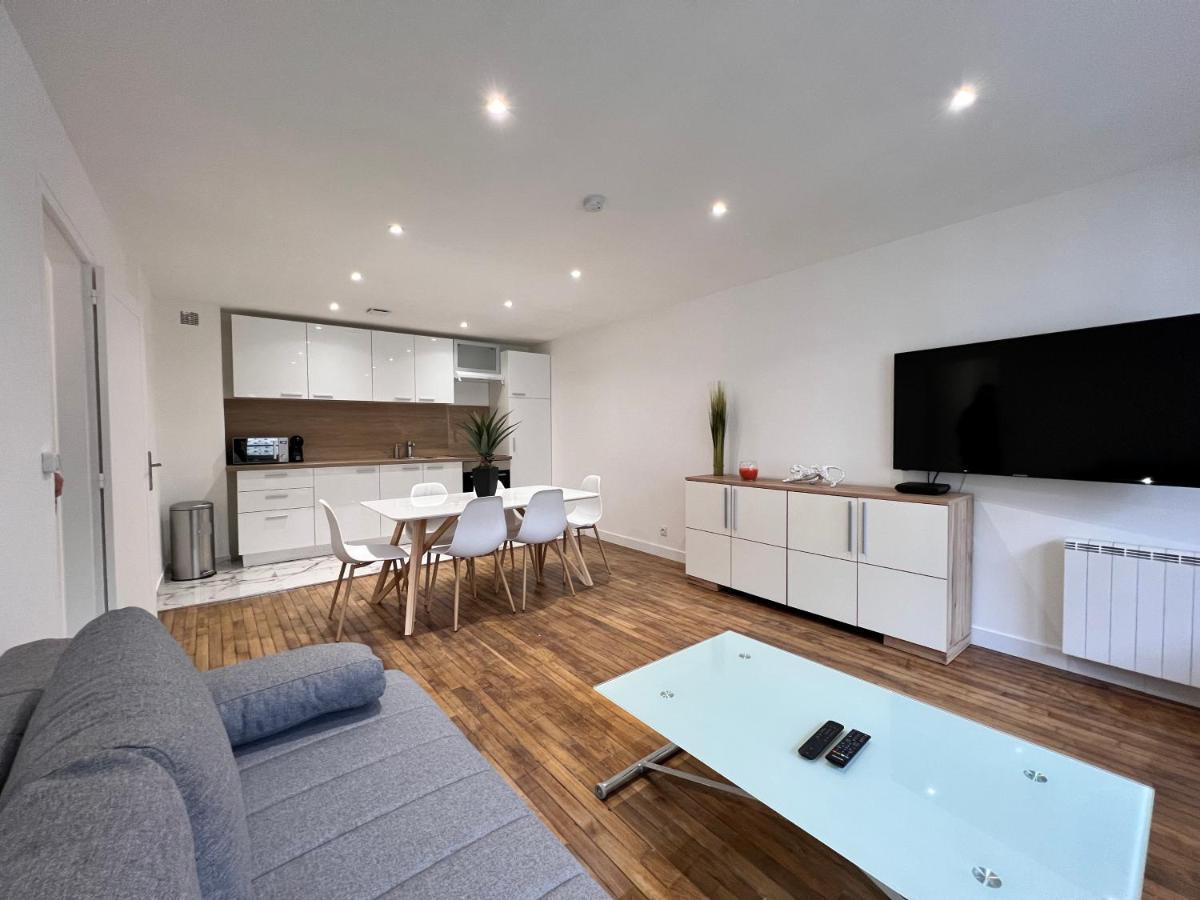 Sens - Appartement Proche Gare Et Centre Ville - Wifi Fibre - Check In Autonome - Bel Espace De Vie - Smart Tv Экстерьер фото